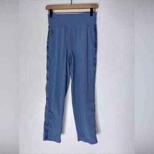 Athleta Lots Slim‎ Tapered Crop Pants Blue Size 4